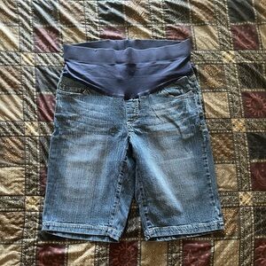 Motherhood Maternity Jean Shorts Long Inseam
11” Medium